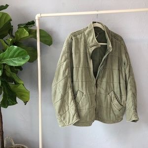 Free People - Dolman Quilted Jacket